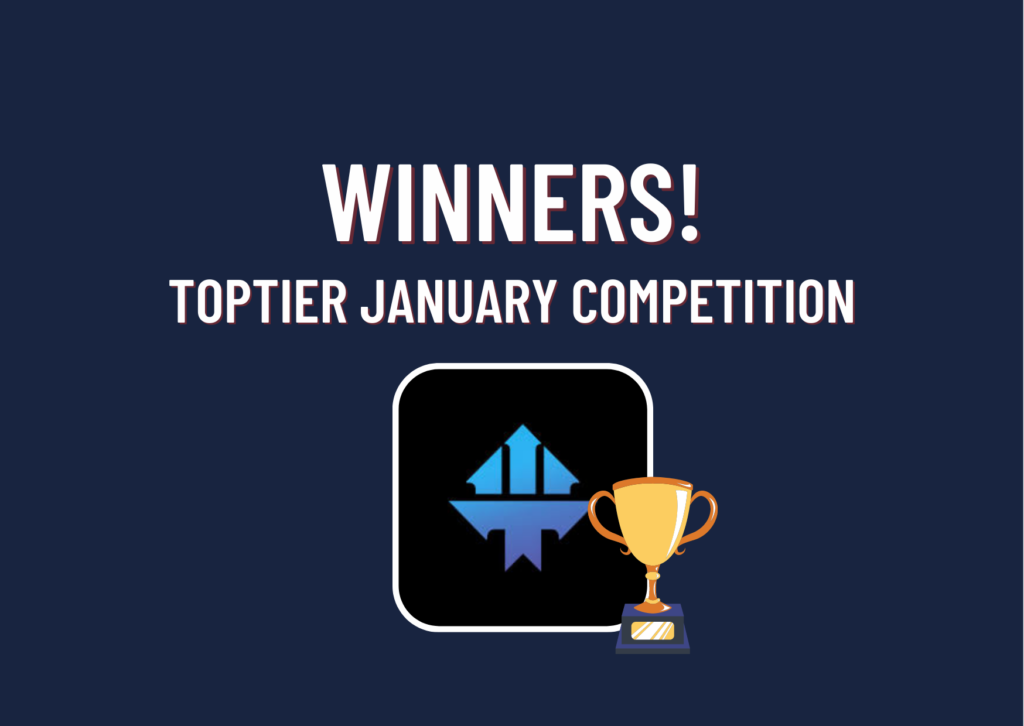 TopTier Trader January Competition Winners- Congratulations!