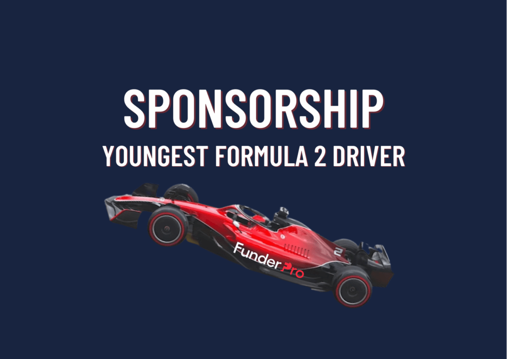 FunderPro Sponsorship for the Youngest British Formula 2 Driver!