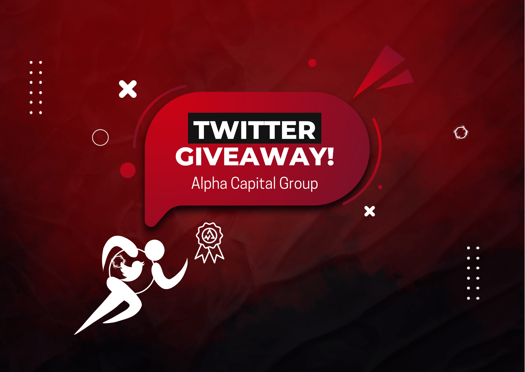 Ready to win? Alpha Capital Group New Twitter Giveaway is here!