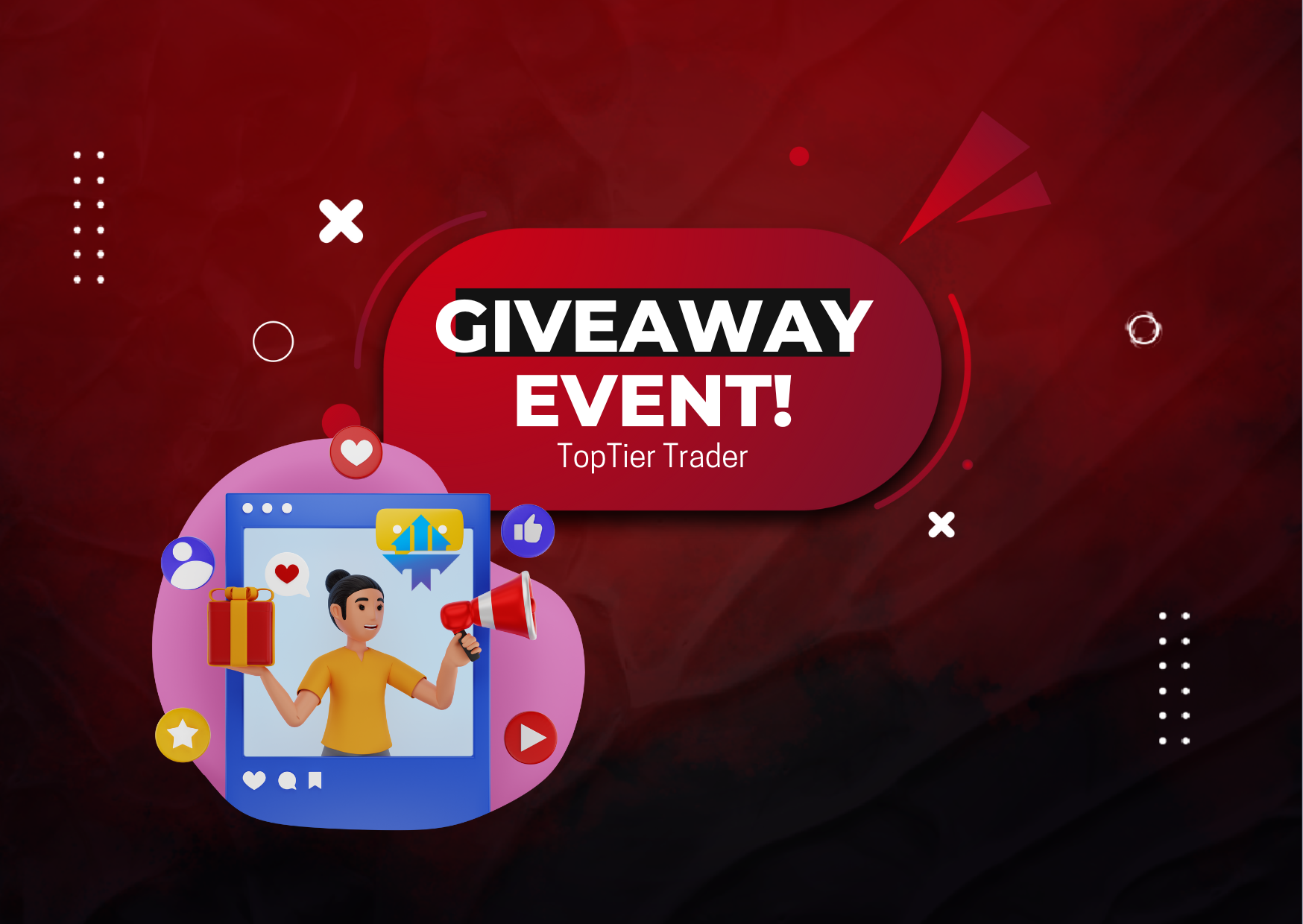 TopTier Trader And 50K Instagram Followers- Calls for a Giveaway!