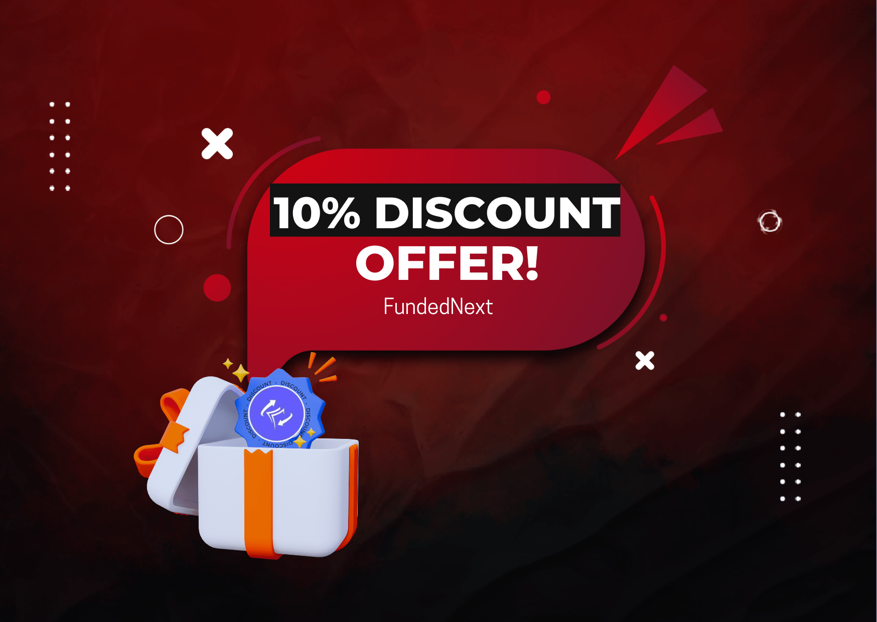 10% for FundedNext- Get Started Now!