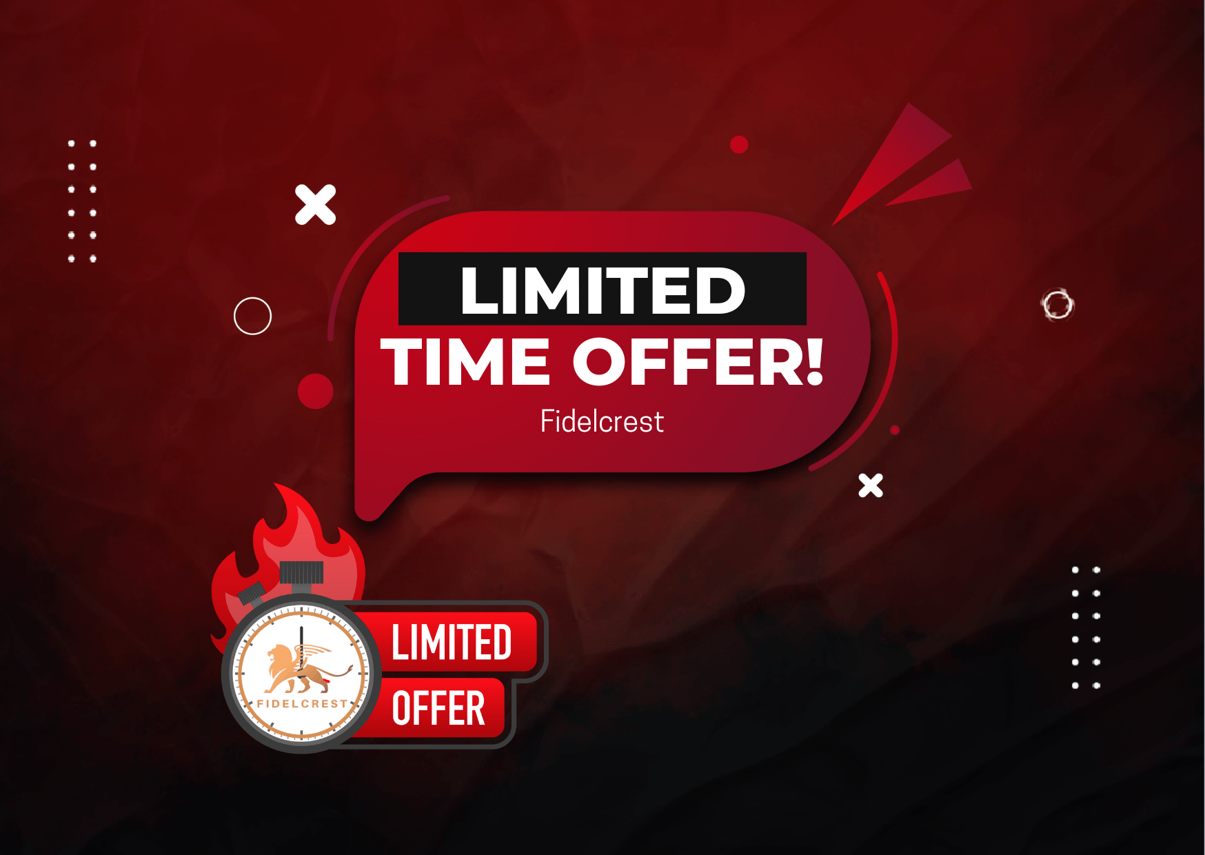 Fidelcrest Special Offer – ONLY 2 HOURS LEFT!