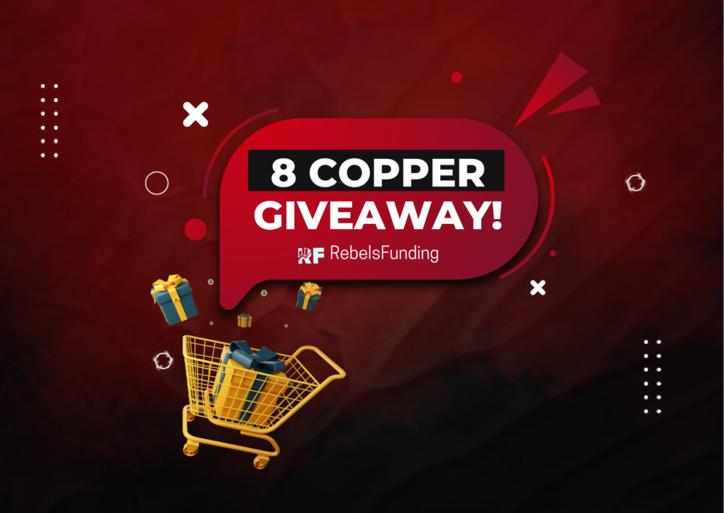 RebelsFunding New Giveaway- 8 Copper Programs!