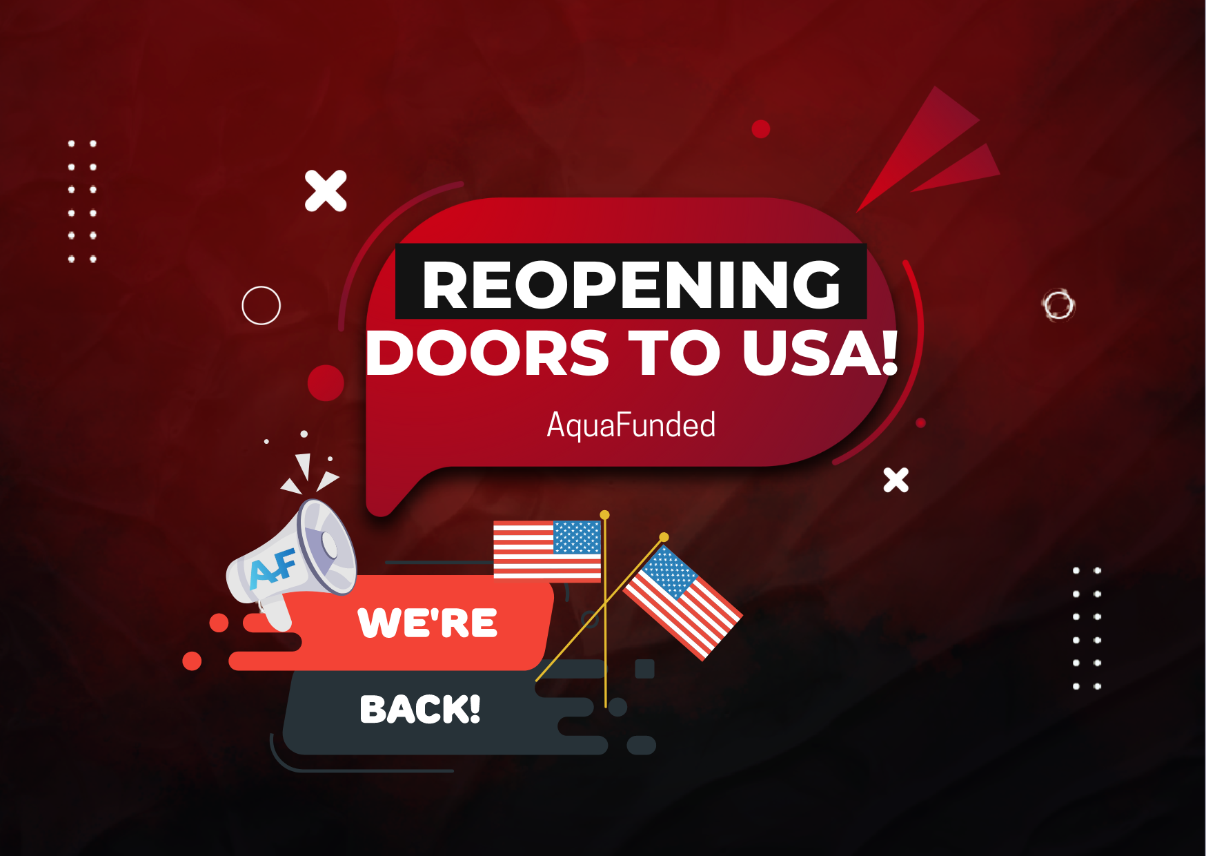 AquaFunded Reopen Doors for US Traders: Welcome Back!