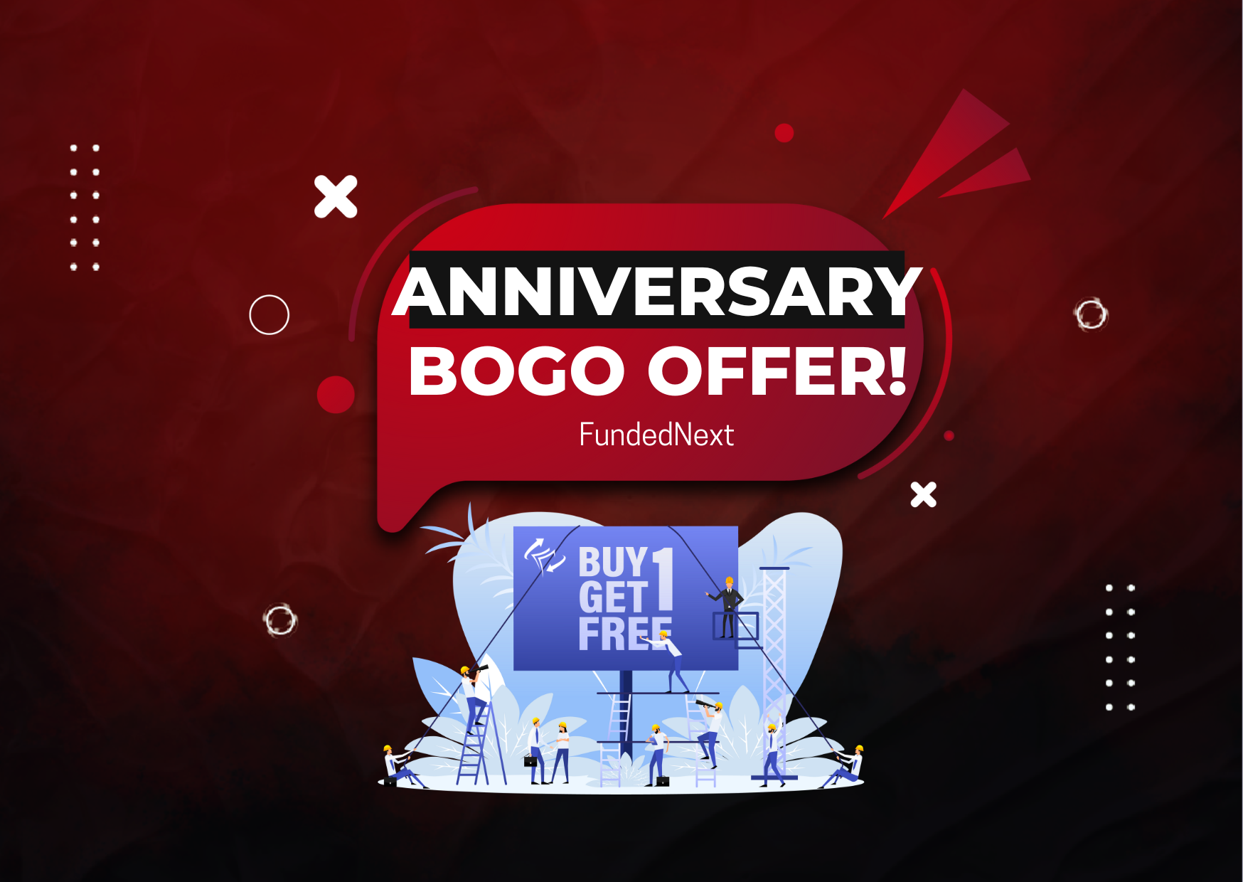 FundedNext BOGO Offer to Celebrate Two-Year Anniversary!
