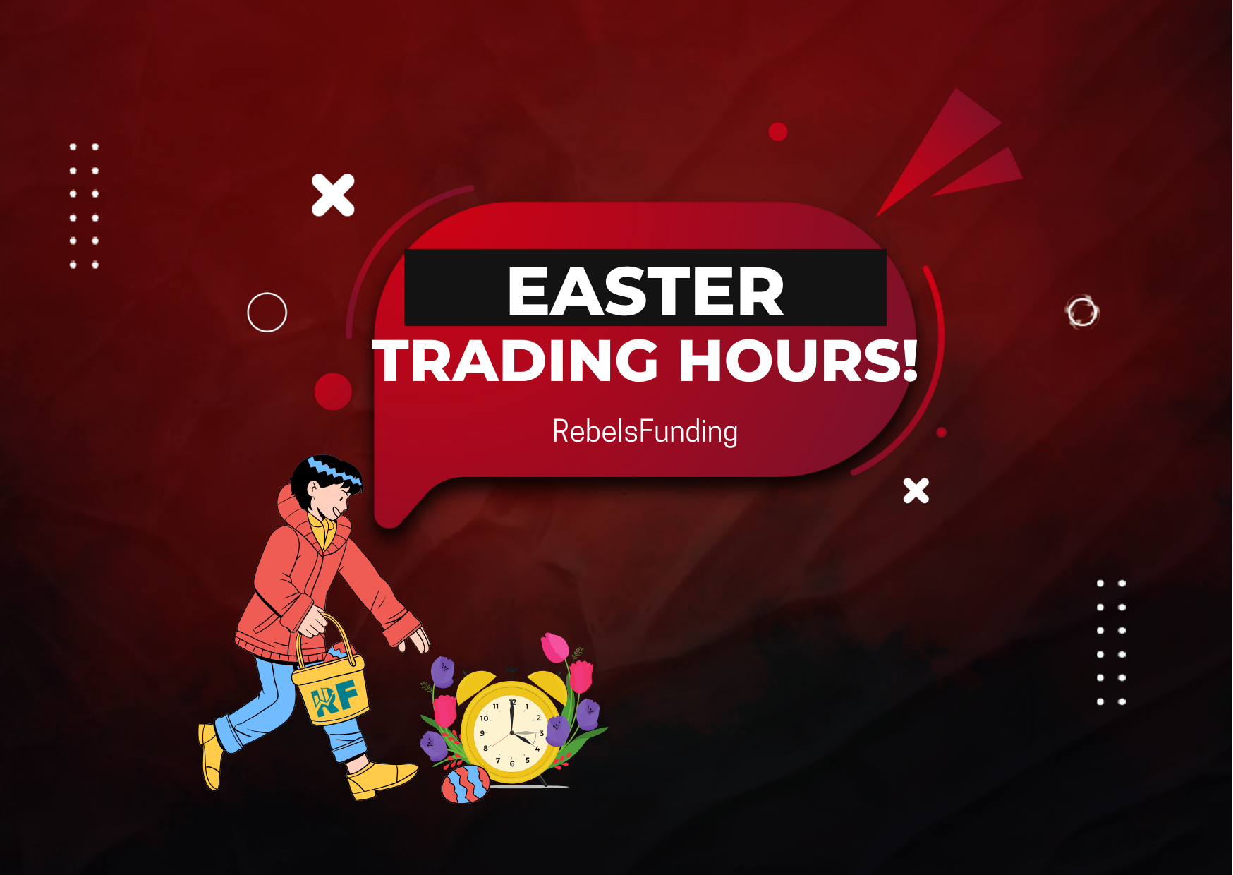 RebelsFunding Easter Trading Hours Modified: Check it out!
