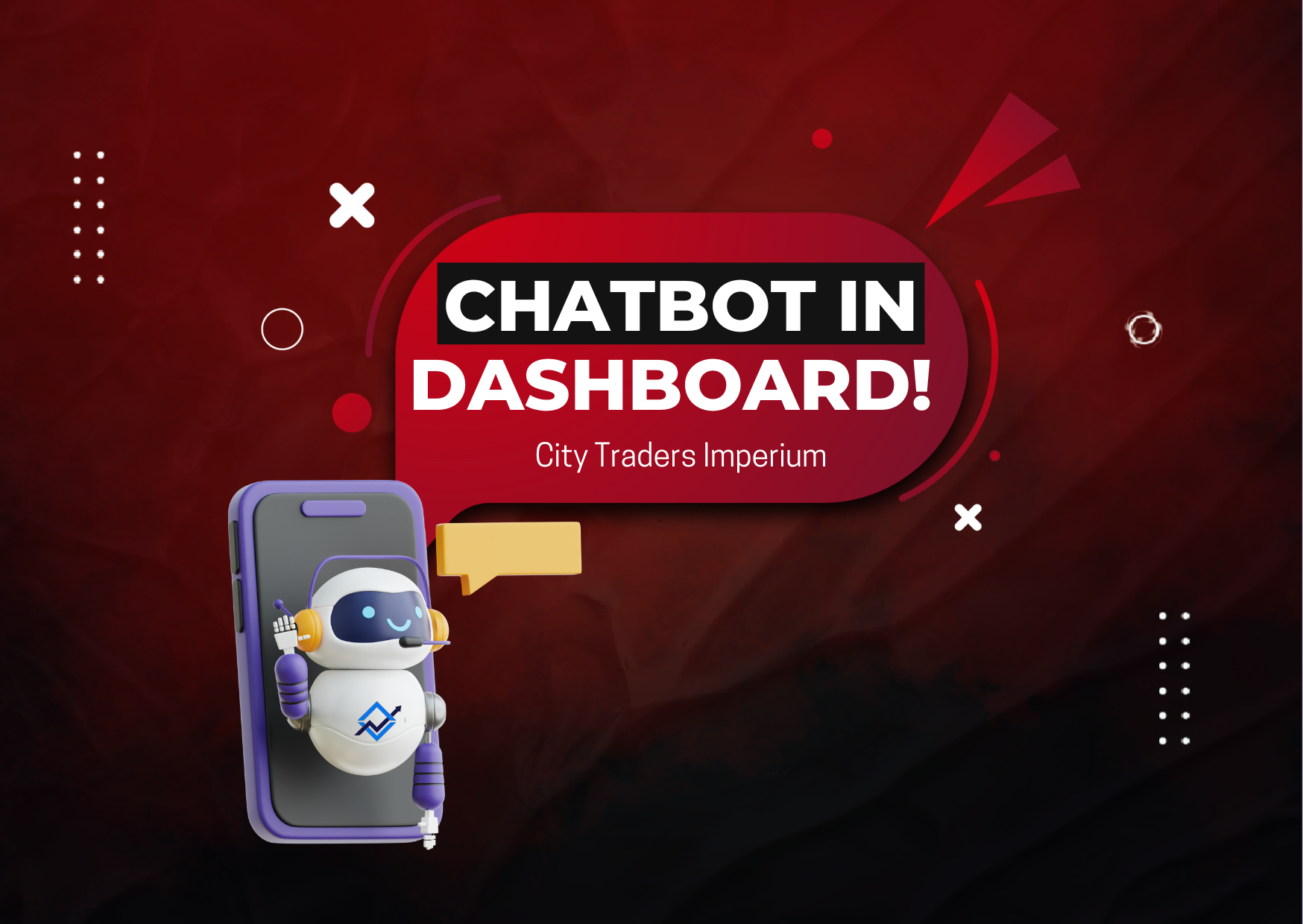 City Traders Imperium New Chatbot in Dashboard