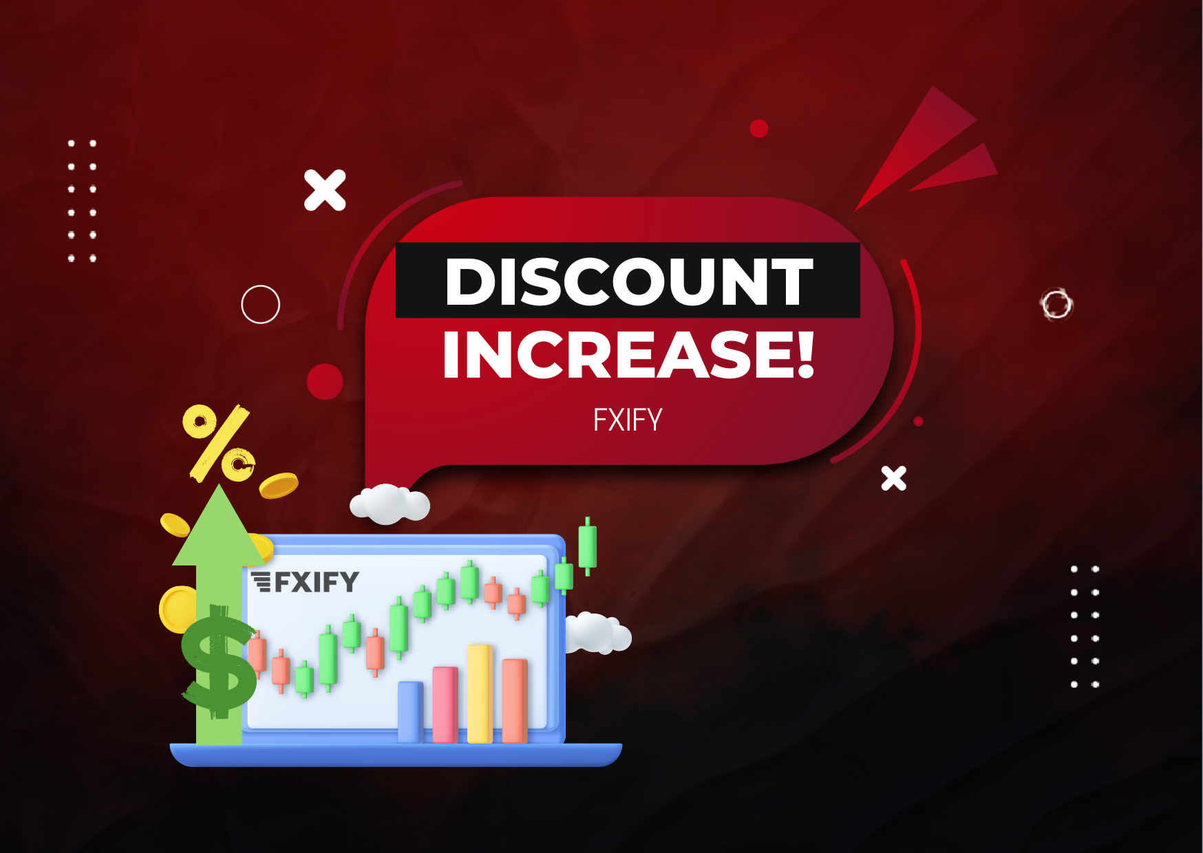 FXIFY Discount Increased from 10% to 15%!